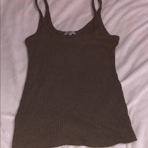 Dark green tank